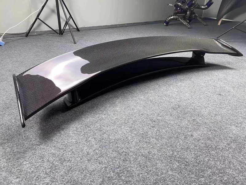 Carbon Fiber Rear Spoiler Tail Trunk Wing for  GT  GTS  GTR Coupe